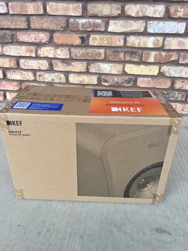 New box kef - lsx, lt