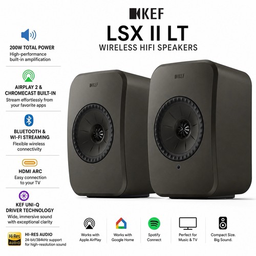 Kef lsx lt - 2,